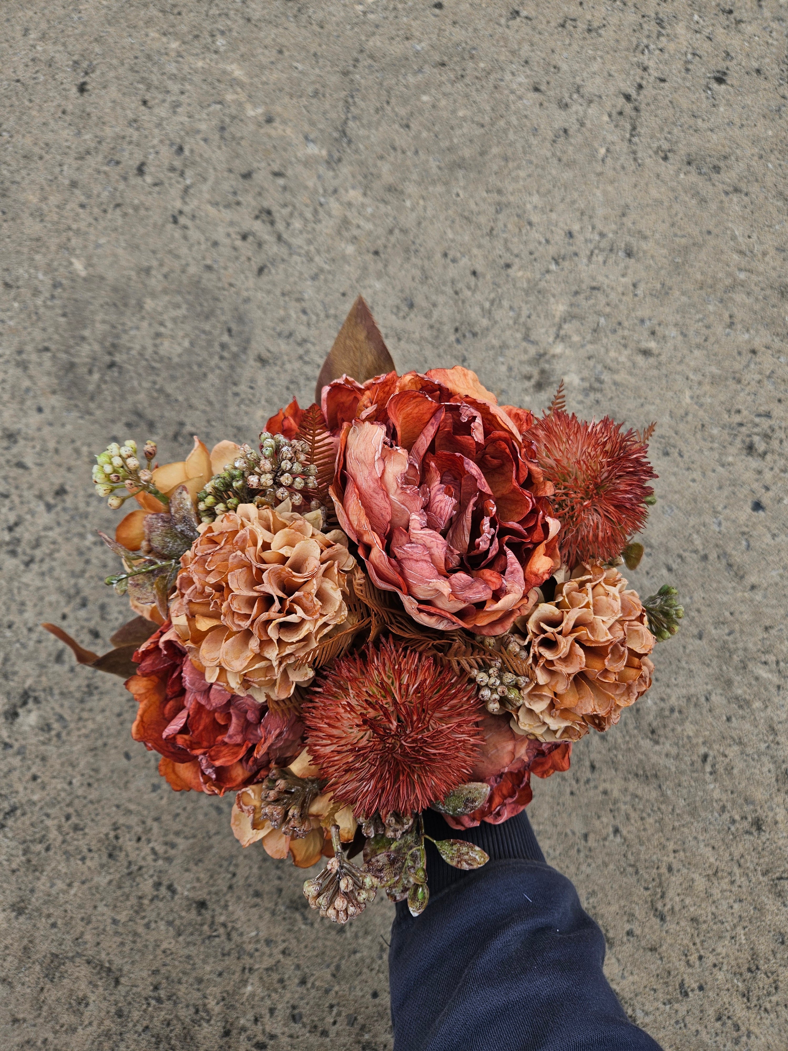 Autumn Pre Wrapped Bouquet