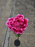Giant Large Hot Pink Peony (Stand Not Included)