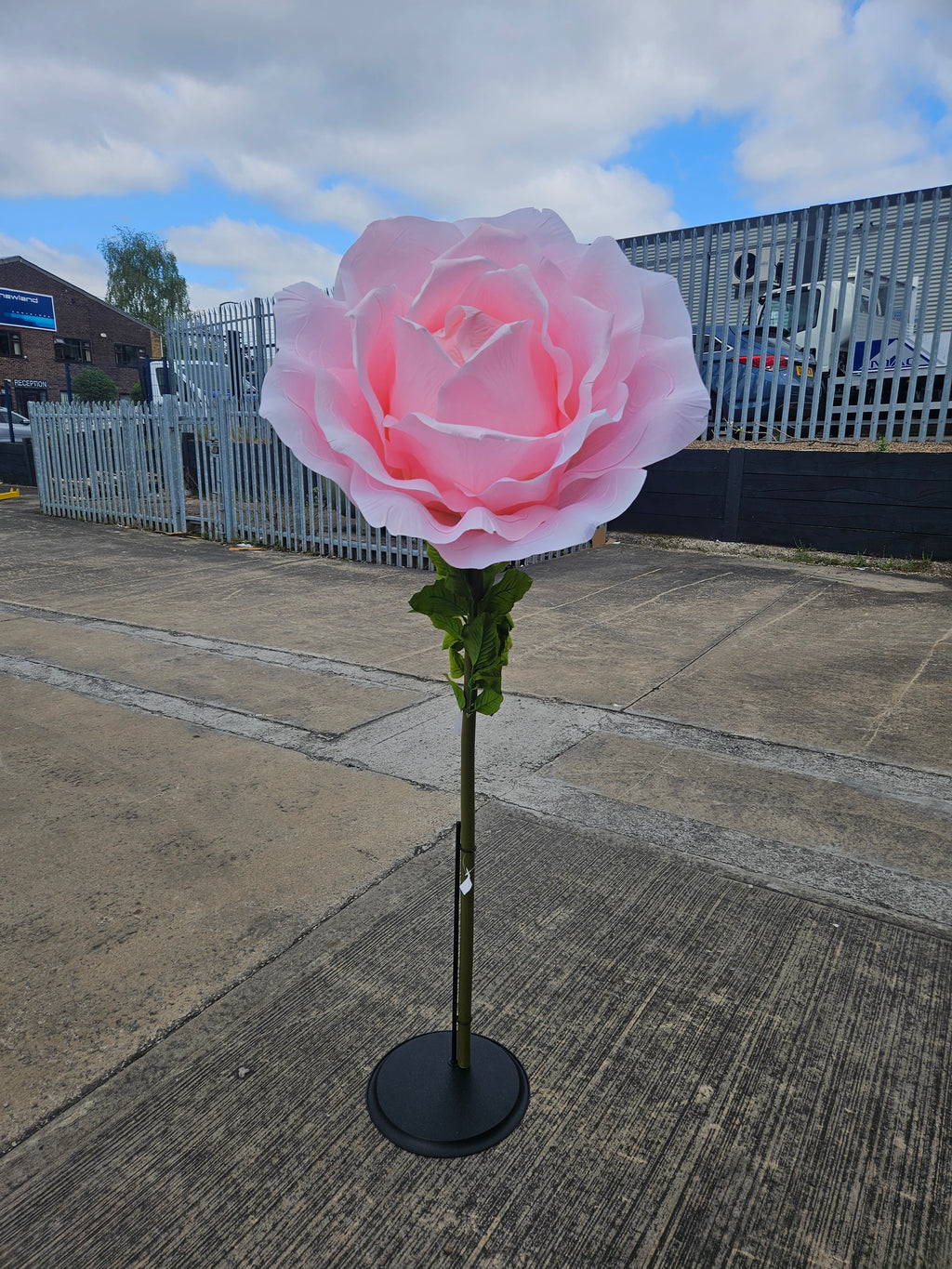 Giant XXL Pink Rose (Stand Not Included)