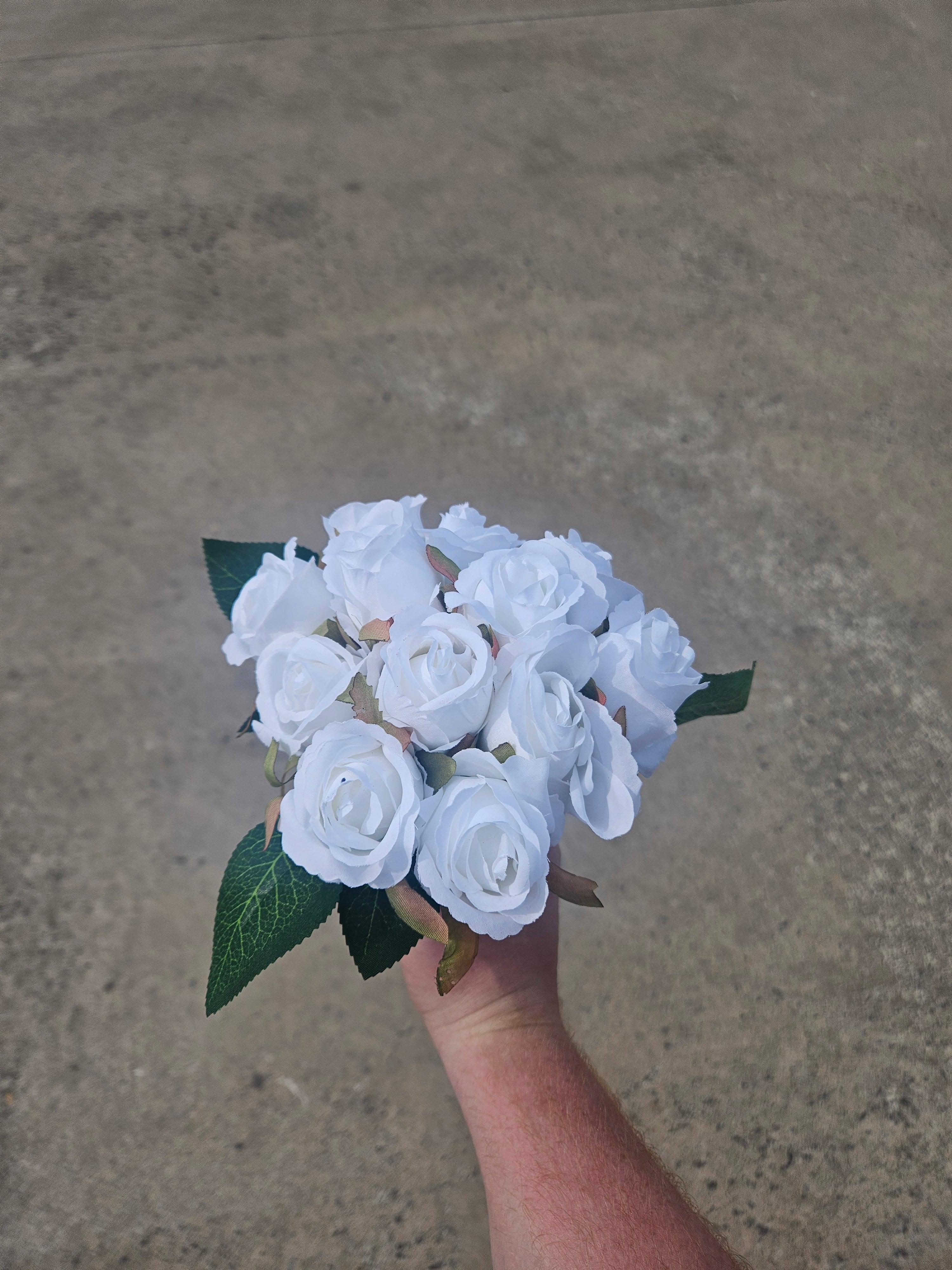 White Rose Bouquet