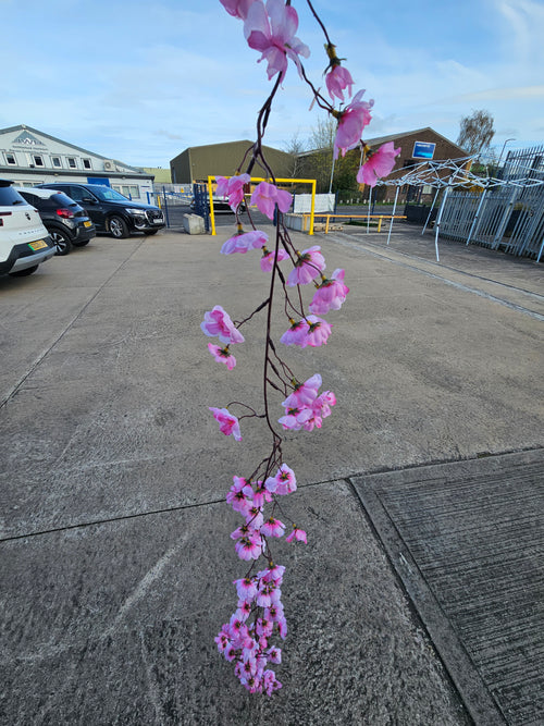 6ft Pink Cherry Blossom Garland