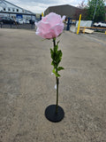 Giant Large Pink Rose (Stand Not Included)