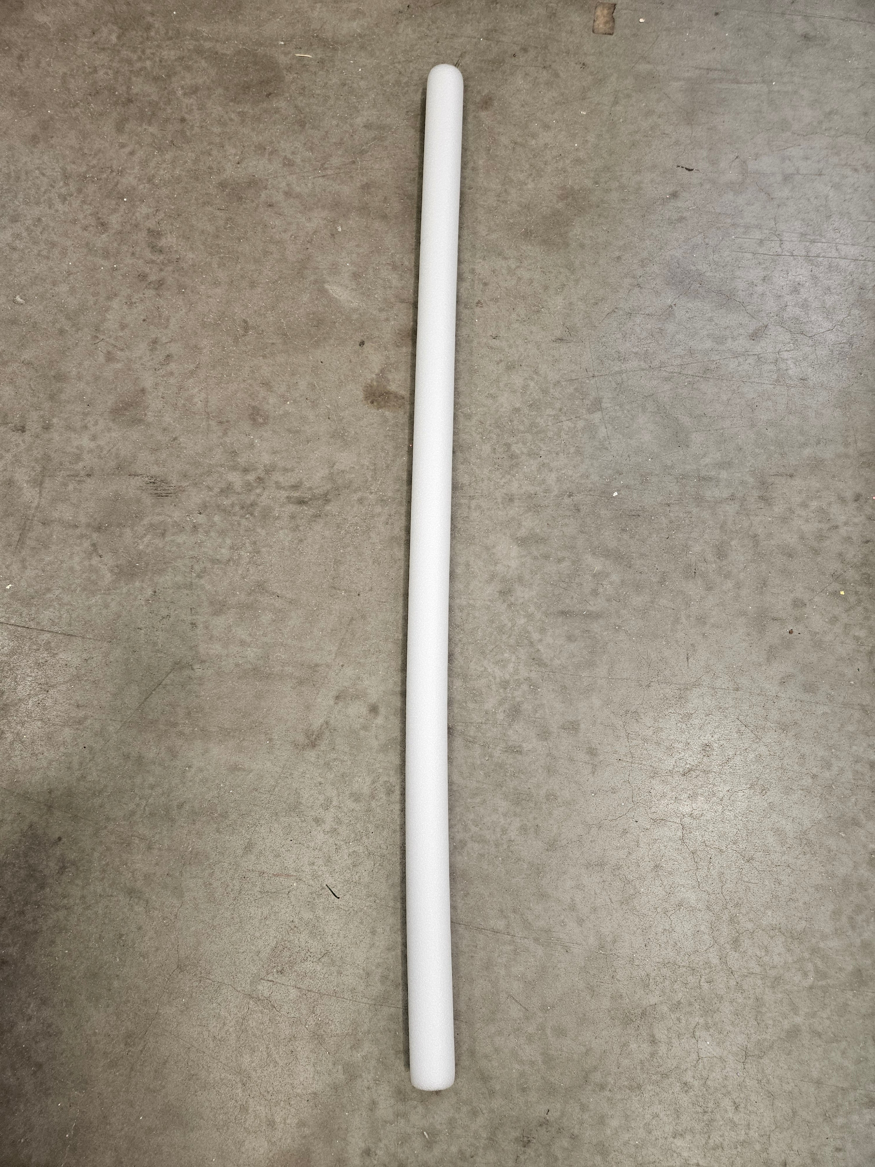 White Pool Noodle (1m Long)