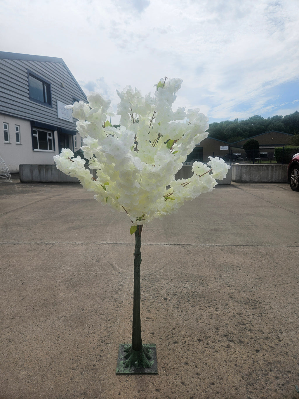 Ivory Tabletop Blossom Tree