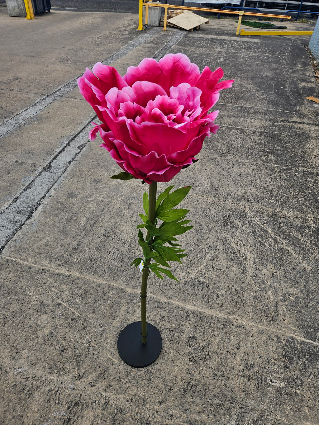 Giant XL Hot Pink Peony (Stand Not Included)