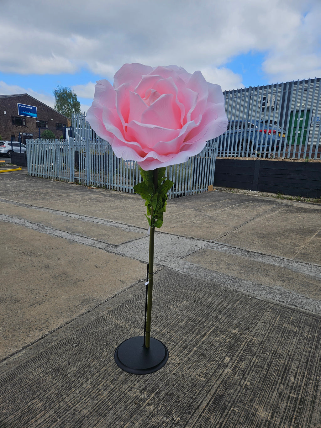 Giant XXL Pink Rose (Stand Not Included)
