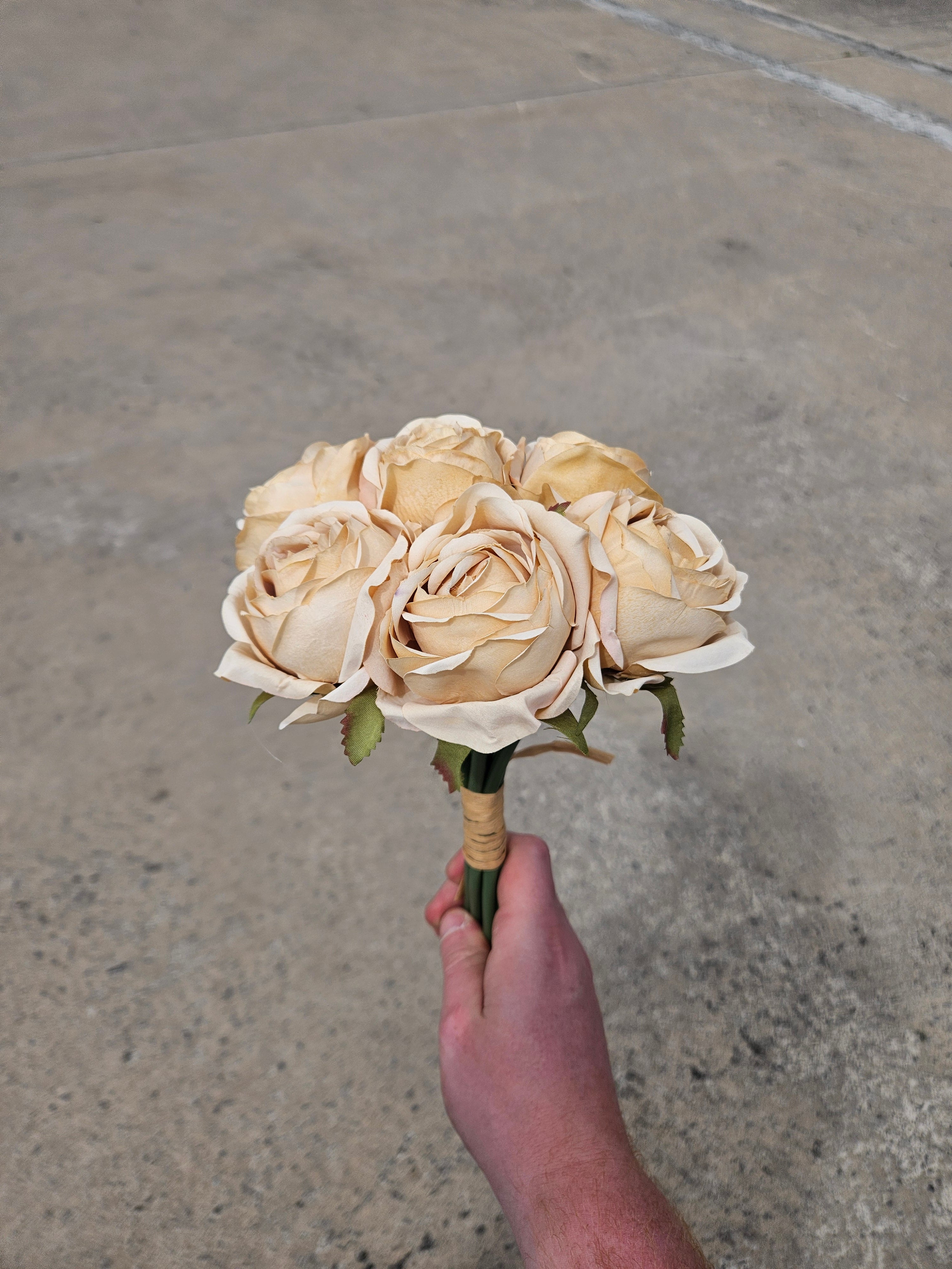 Cream Rose Bouquet