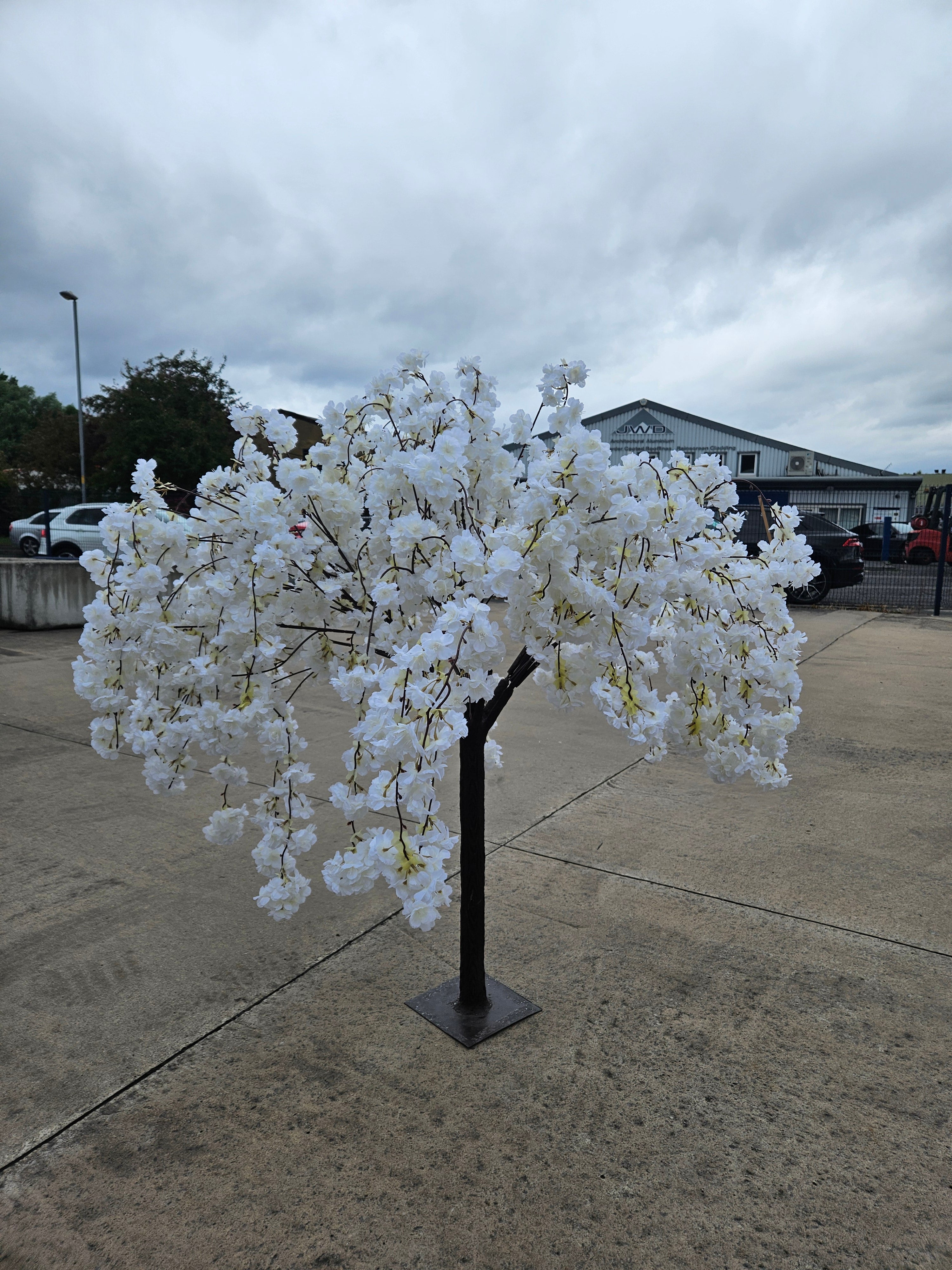 Ivory Tabletop Blossom Tree