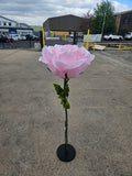 Giant XL Pink Rose (Stand Not Included)