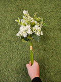 Ivory Flower Girl Bouquet (Foliage and Greenery)