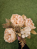 Dry Touch Apricot Peony Bunch