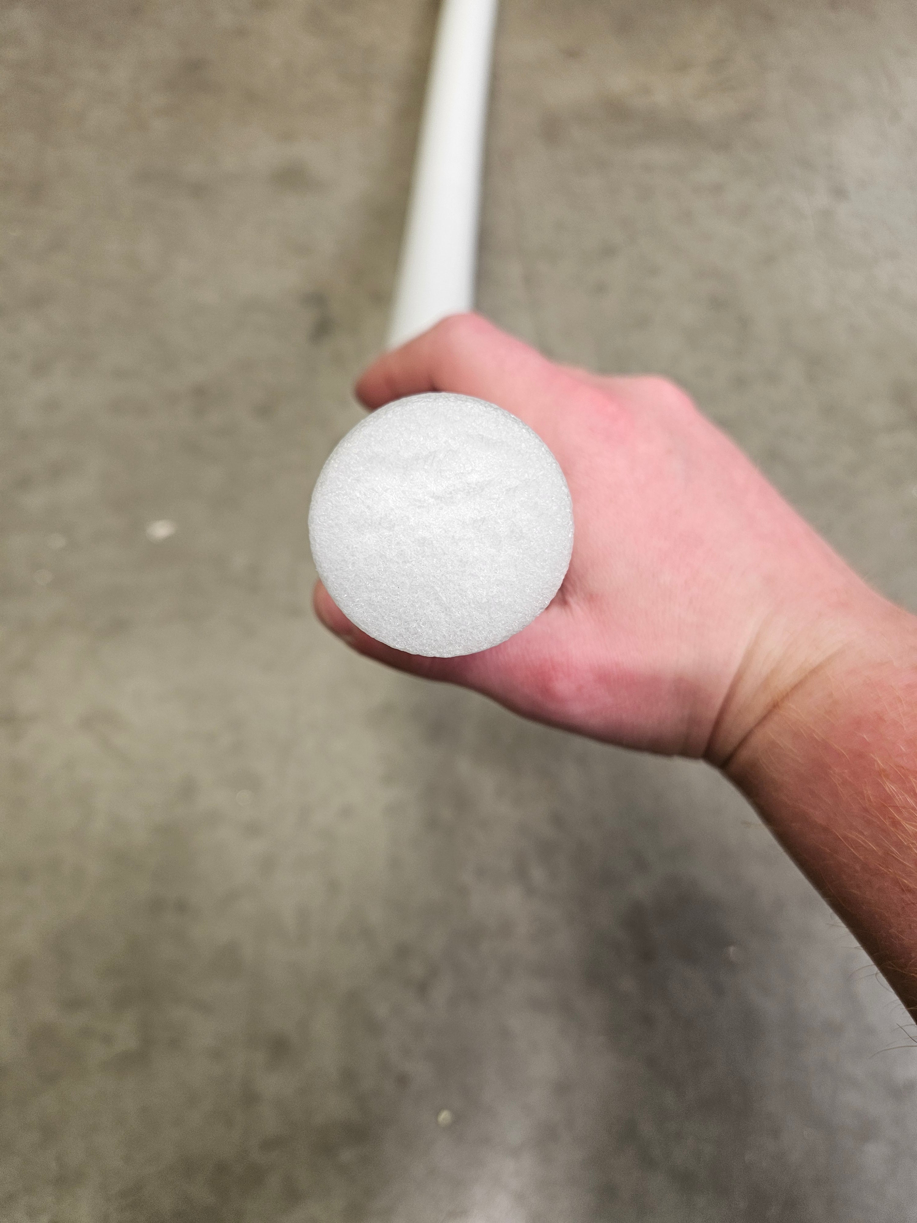 White Pool Noodle (1m Long)