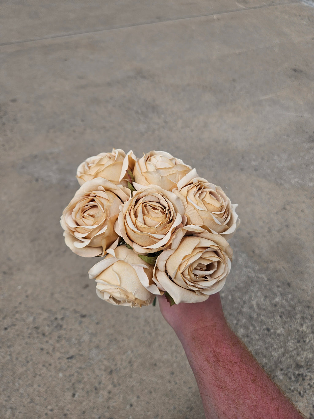Cream Rose Bouquet