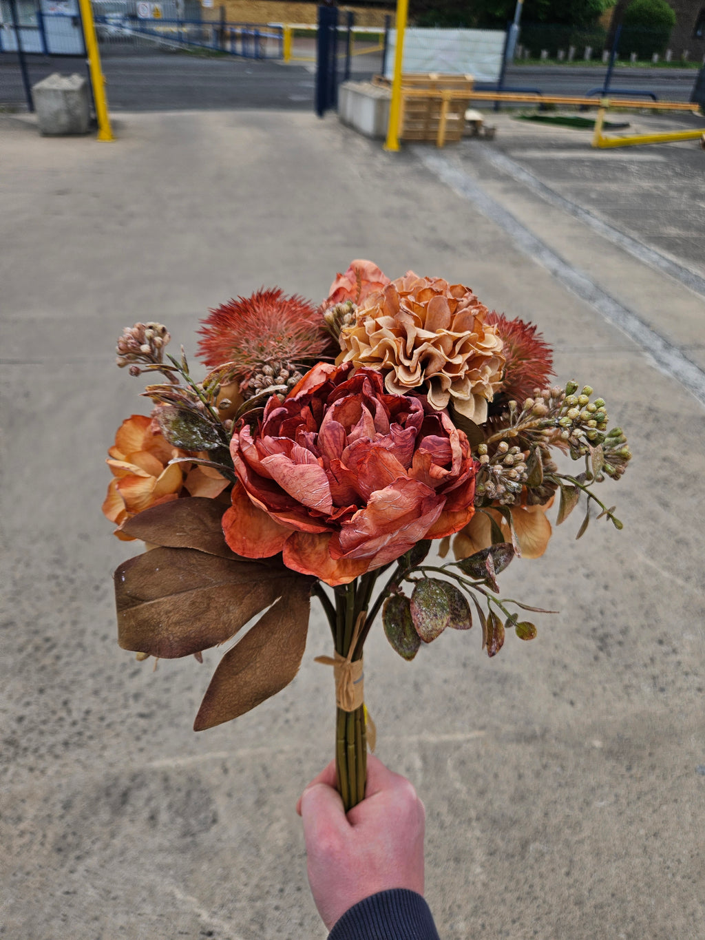 Autumn Pre Wrapped Bouquet