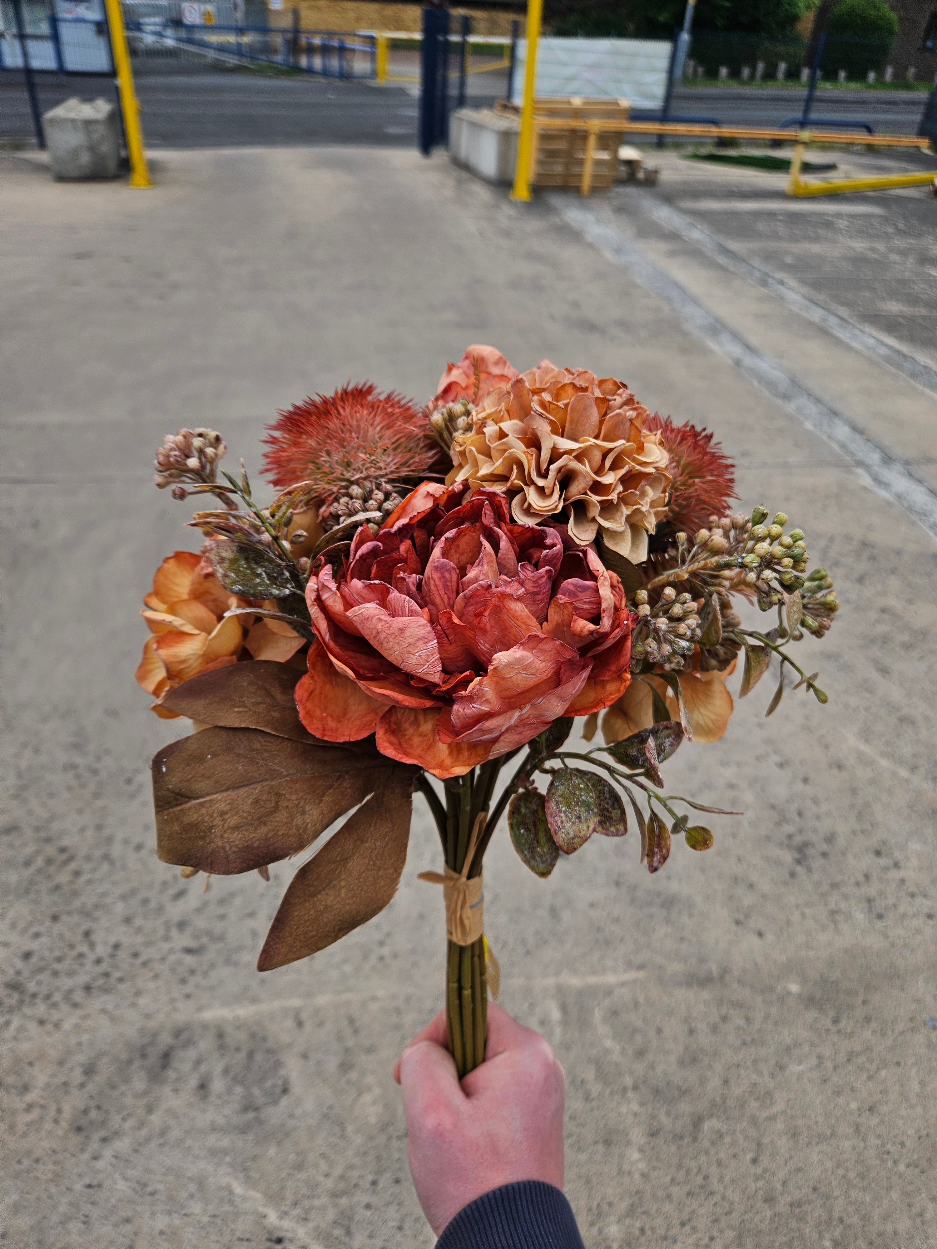 Autumn Pre Wrapped Bouquet