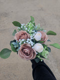 DIY Mink Bridesmaid Bouquet