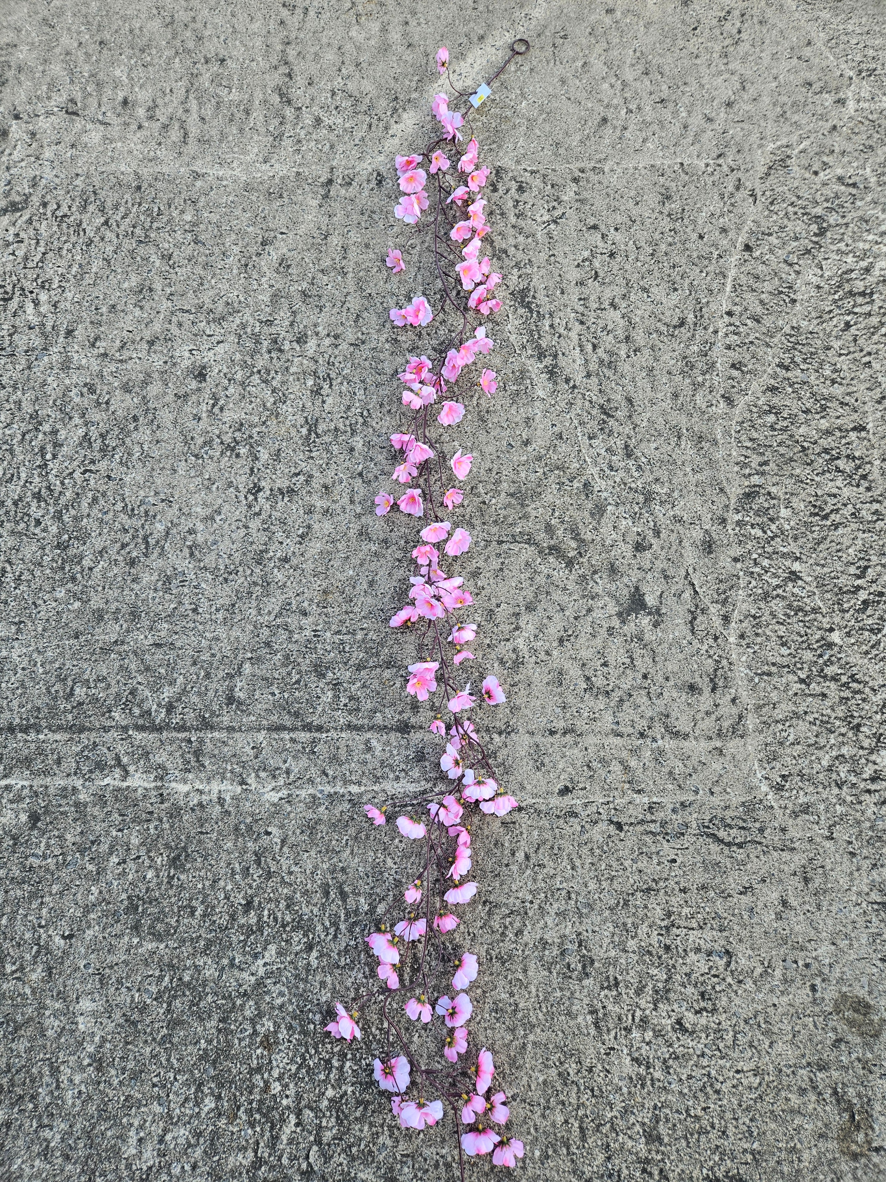 6ft Pink Cherry Blossom Garland